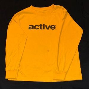 Youth active long sleeve